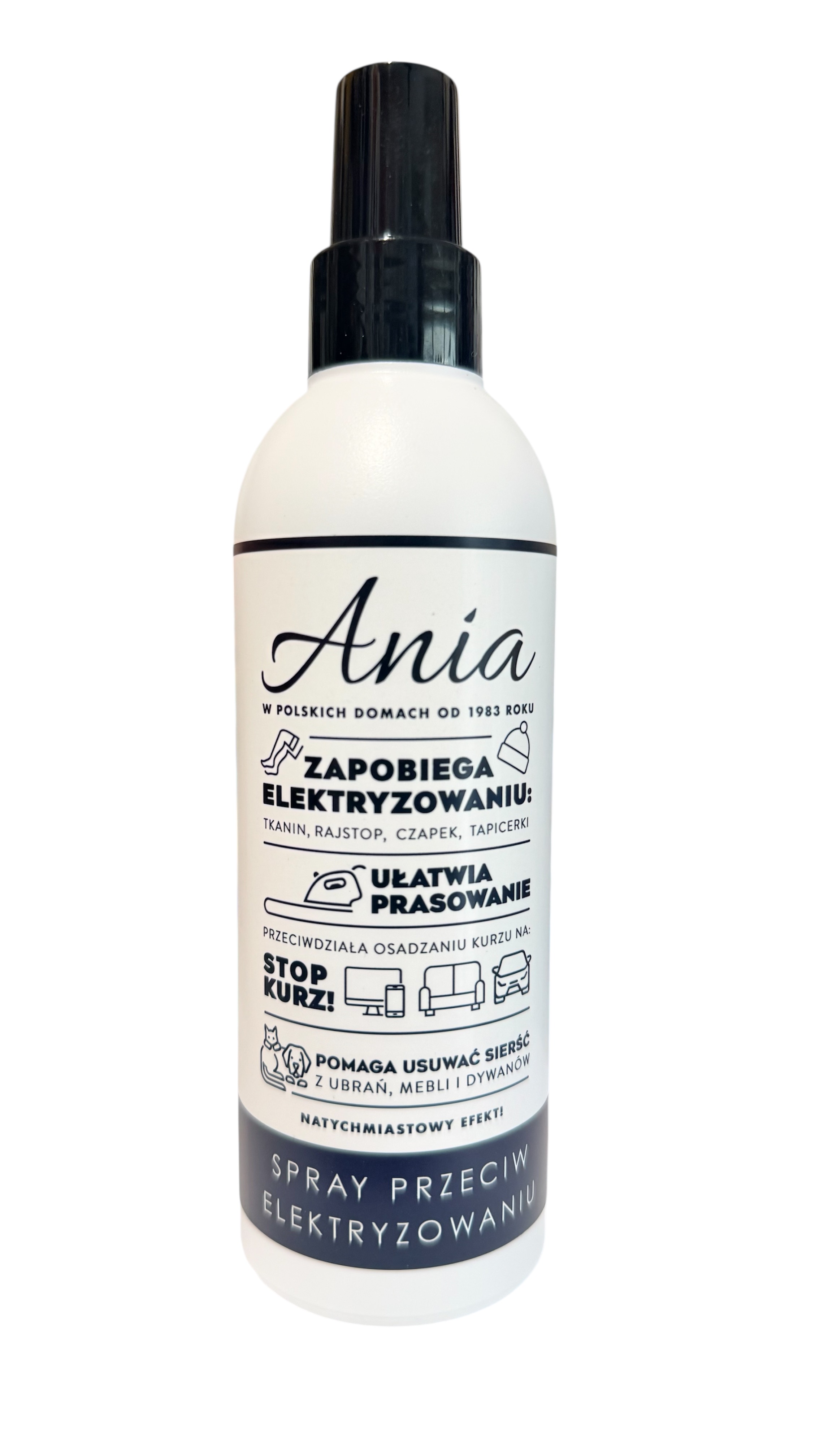 Płyn elektrostatyczny ANIA 220ml.