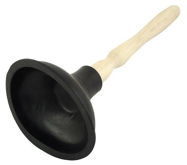 Pompka do zlewu drewniana