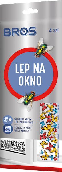 BROS lep na okno 4-pak