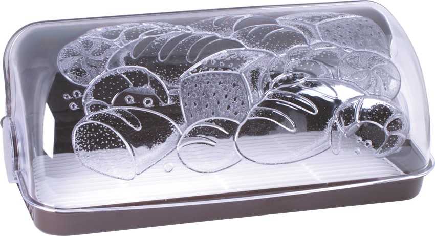 Chlebak plastikowy duży brązowy