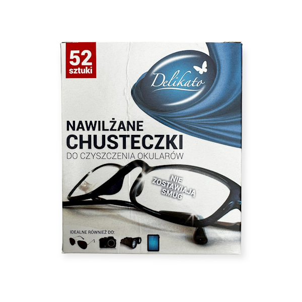 DELIKAT Chusteczki naw.d/okularów A'52
