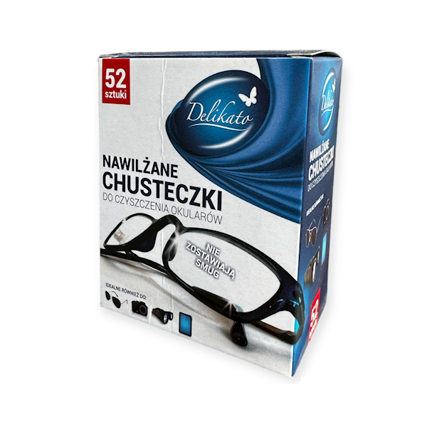 DELIKAT Chusteczki naw.d/okularów A'52