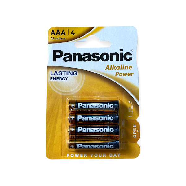 Bateria PANASONIC LR3 AAA/A'4 Alka.power
