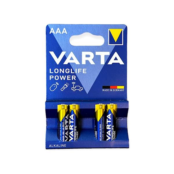 Bateria VARTA AAA longlife power/A'4