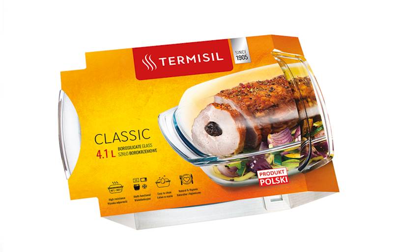 Naczynie Termisil 4,1L Classic prostokątny