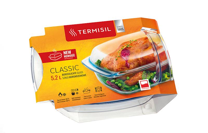 Naczynie Termisil 5,2L Classic prostokątne