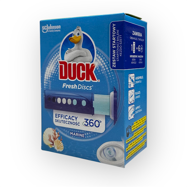 DUCK Fresch WC żelowy krążek 6 disk marine