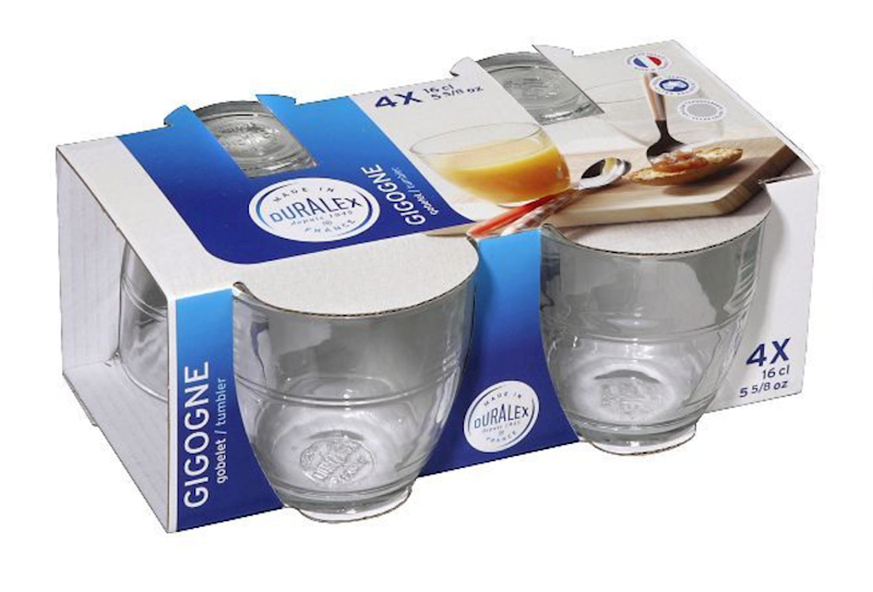 DX Szklanka GIGOGNE 160ml 4szt.