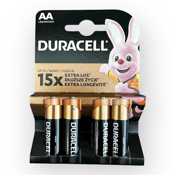 Bateria DURACEL LR6 AA/A'4