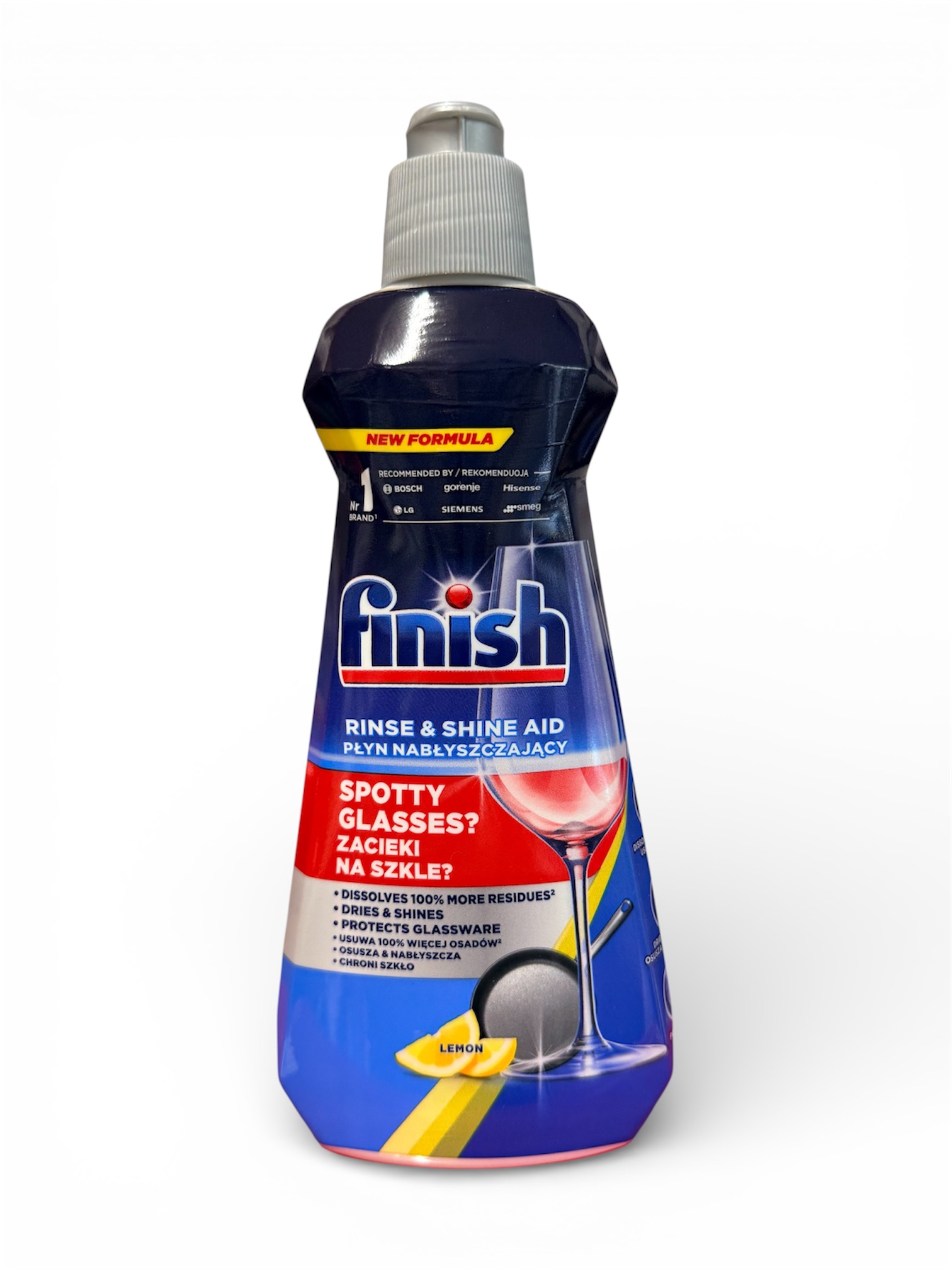 FINISH nabłyszczacz 400ml Lemon