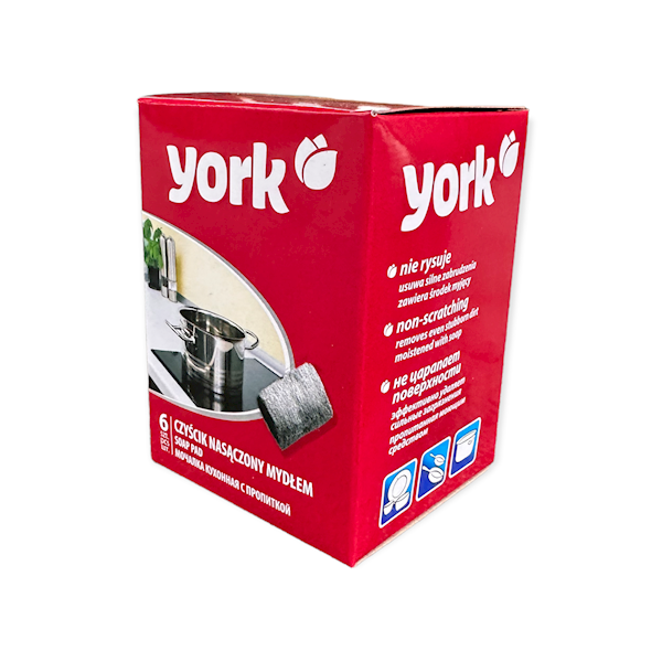 Myjka nasączona mydłem YORK