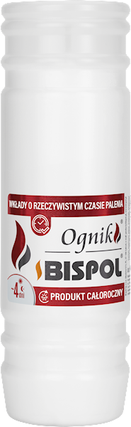 Wkład do znicza Bispol WP4/96h