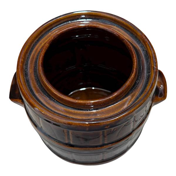 Garnek gliniany - beczka 3,0L