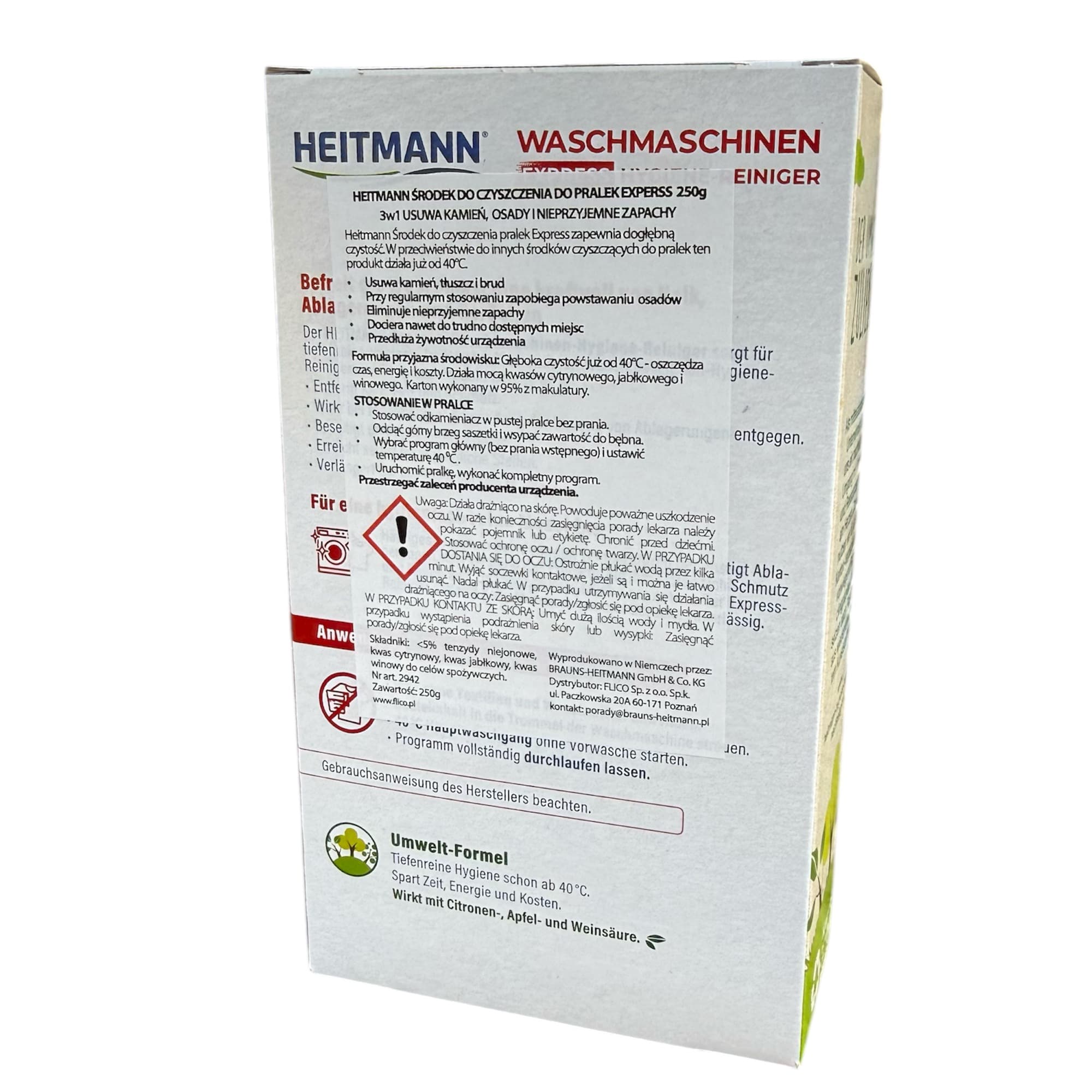 Heitmann Proszek do czyszczenia pralek