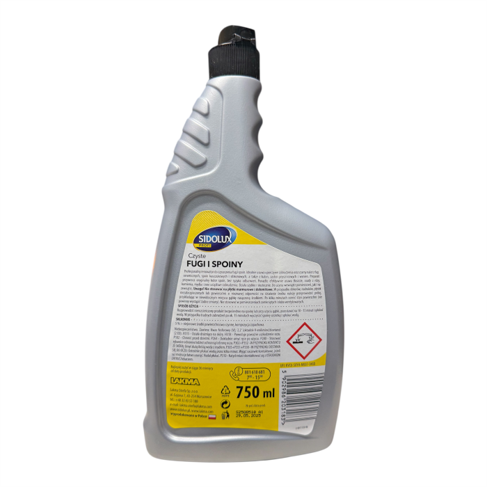 Sidolux Regeneracja fug i spoin 750ml