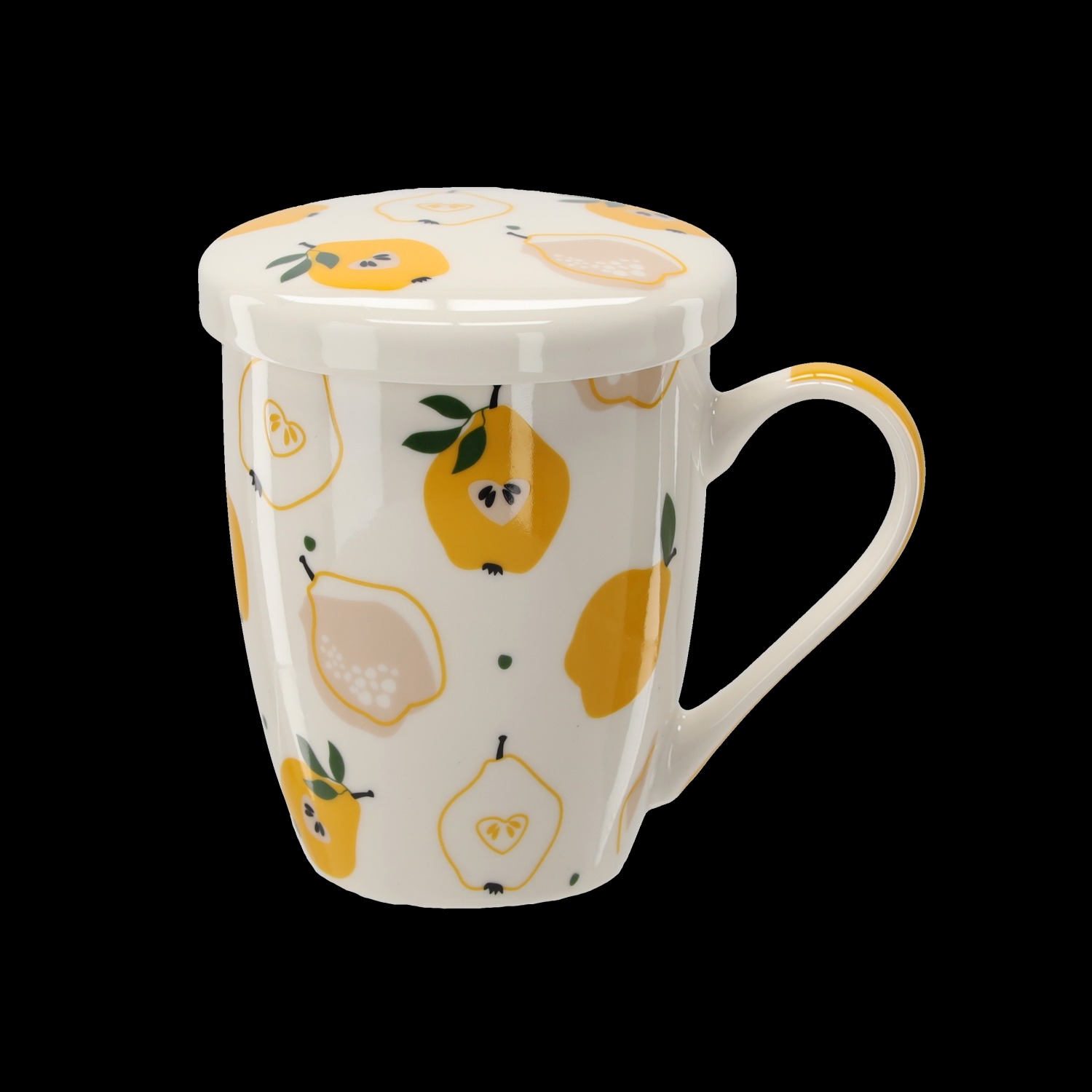 Kubek zaparzacz 340ml mix owoc/wzor.