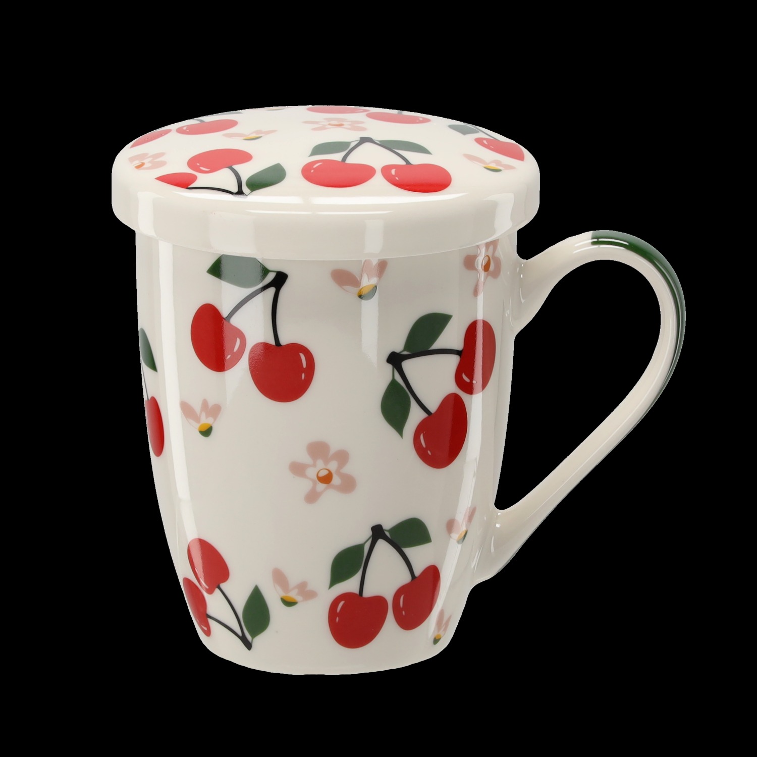 Kubek zaparzacz 340ml mix owoc/wzor.