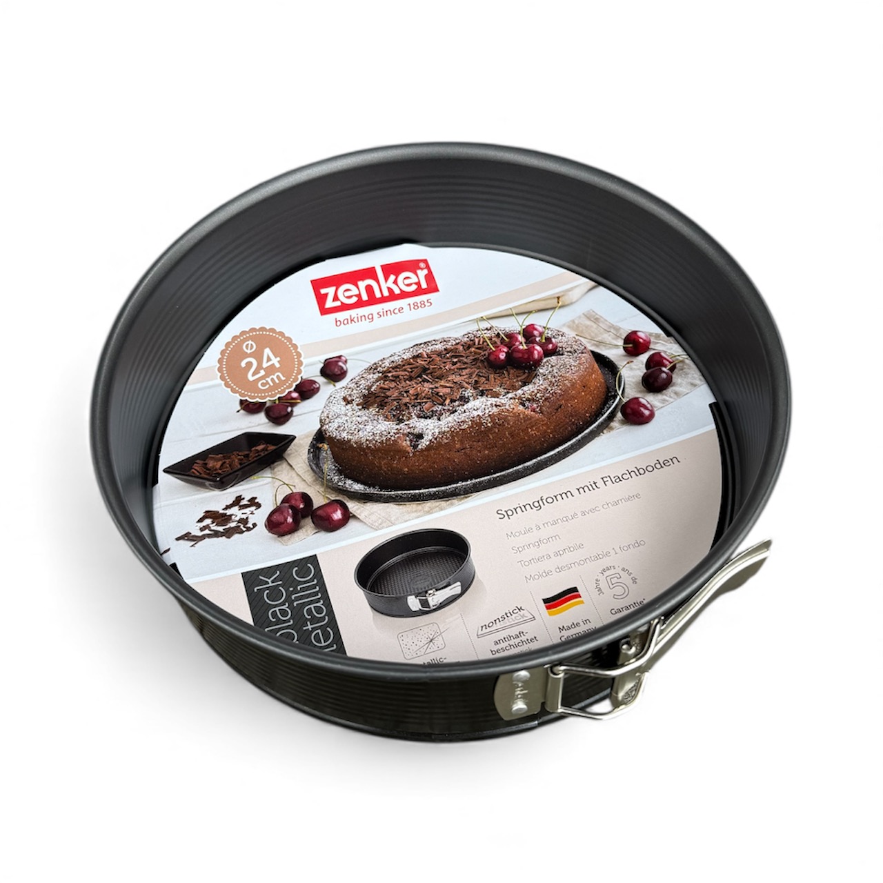 Forma/tortownica śr.24cm ZENKER Teflon Black