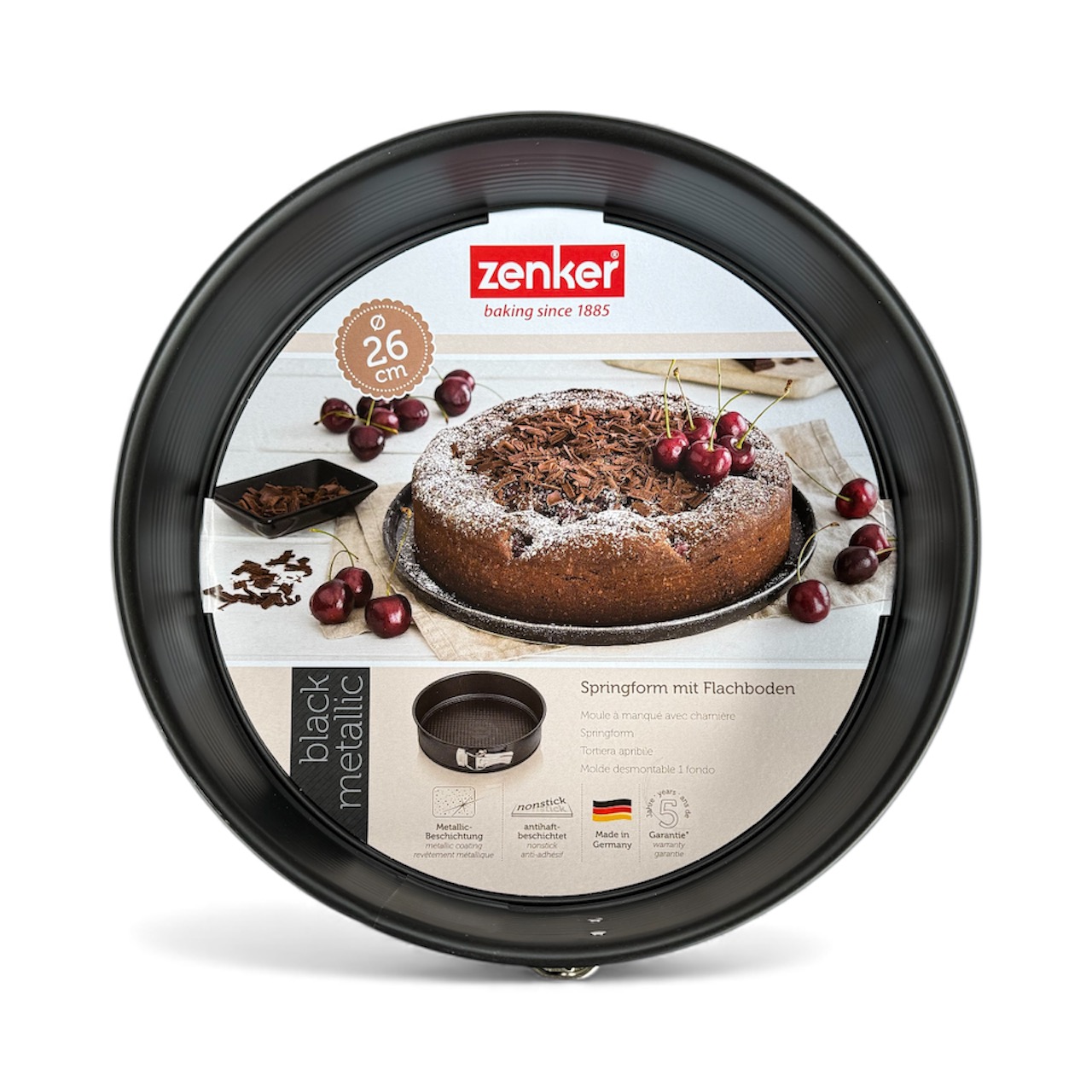 Forma/tortownica śr.26cm ZENKER Teflon Black