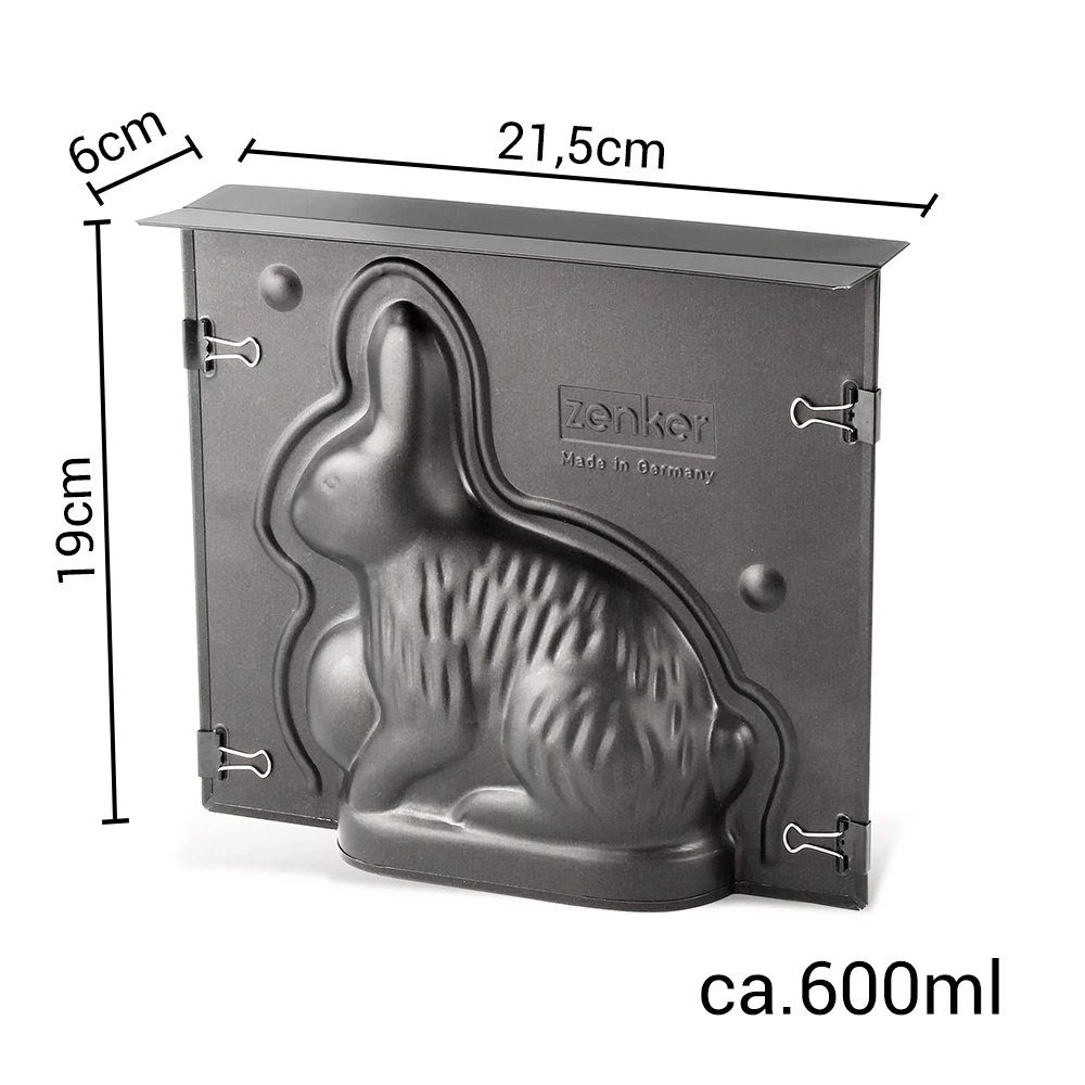ZENKER Forma do pieczenia "Zając" 6