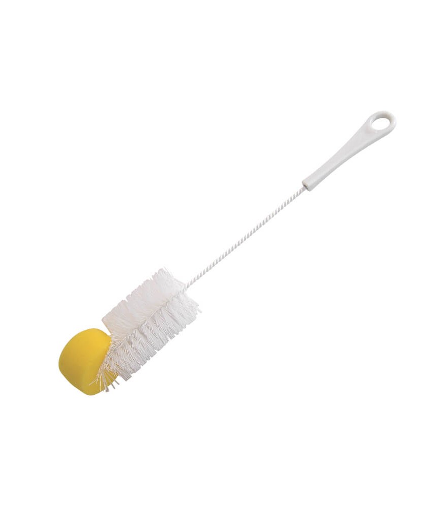 Szczotka do mycia butelek z gabką FM
