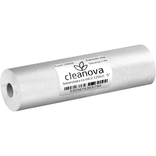 Reklamówka na rolce FORTE 100szt/7,5mic