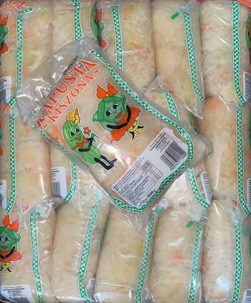 KAPUSTA KISZONA SŁUPCA 1KG POCH. POLSKA