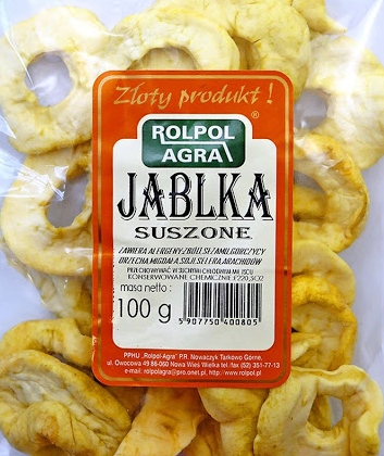 SUSZ JABŁKA 200G