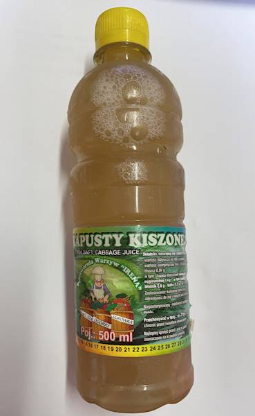 SOK Z KISZONEJ KAPUSTY 500ML