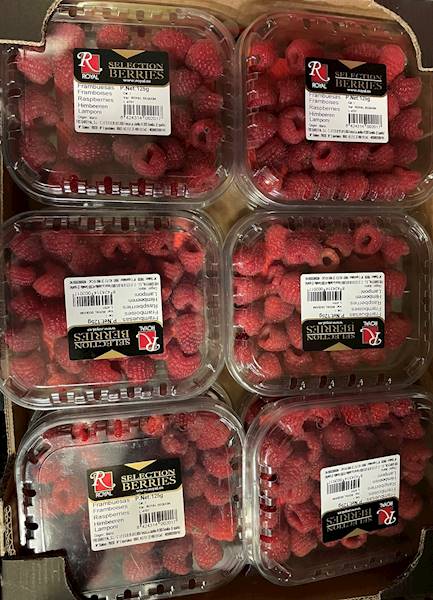 MALINY 125G POCH. POLSKA