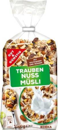 G&G TRAUBEN NUSS MUSLI 1KG.