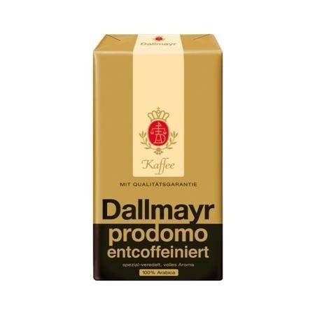 DALLMAYR PRODOMO BEZKOFEINOWA KAWA MIELONA 500G