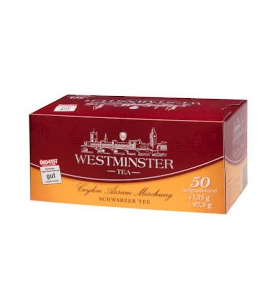 WESTMINSTER HERBATA CZARNA W TOREBKACH 50SZT