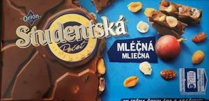 STUDENCKA CZEKOLADA MLECZNA 170G 