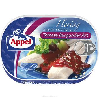 APPEL FILETY ŚLEDZIOWE BURGUNDER 200G.