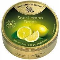 C&H SOUR LEMON DROPS LANDRYNY 200G