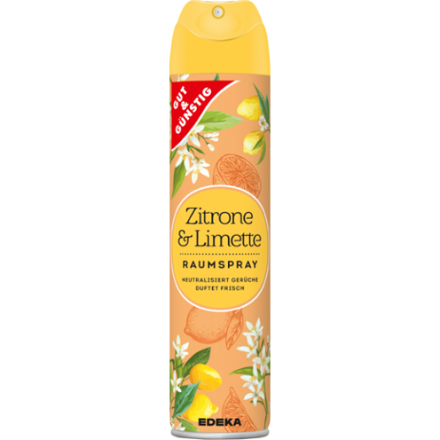 G&G ZITRONE&LIMETTE SPRAY ODŚWIERZACZ POWIETRZA 