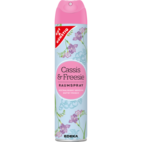 G&G CASSIS&FREESIE SPRAY ODŚWIERZACZ POWIETRZA 