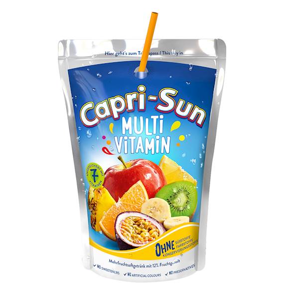 CAPRI-SUN MULTIVITAMINA SOCZEK 200ML