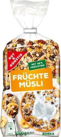 G&G FRUCHTE MUSLI 1KG. 