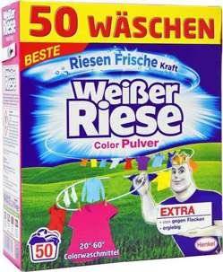 WEISSER RIESE PROSZEK DO KOLORU NA 50 PRAŃ 