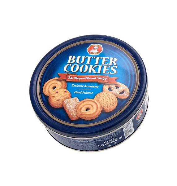 BUTTER COOKIES CIASTKA W PUSZCE 454G.