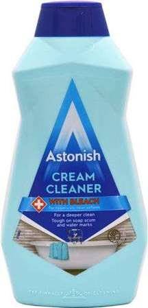 ASTONISH CREAM CLEANER BLEACH MLECZKO 500ML