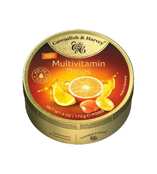 C&H MULTIVITAMIN DROPS LANDRYNY 175 G