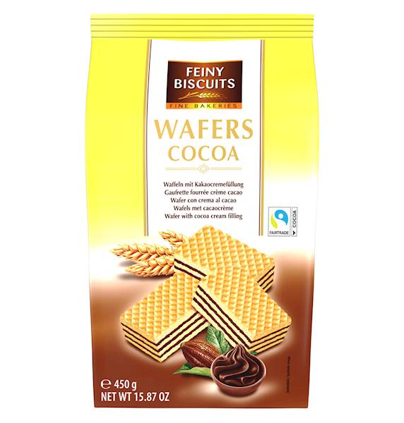 FEINY BISCUITS WAFELKI Z KREMEM KAKAOWYM 450G.