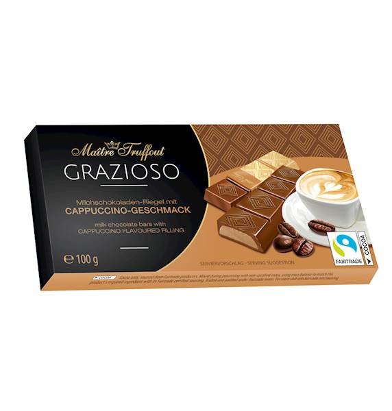 GRAZIOSO CZEKOLADKI CAPPUCINO 100G 