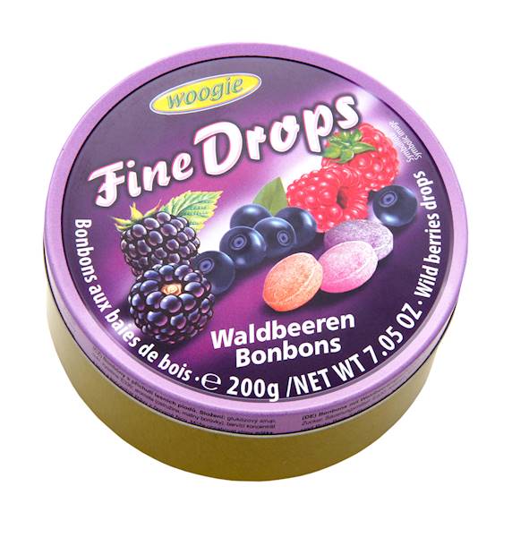 WOOGIE OWOCE LEŚNE LANDRYNY W PUSZCE 200G