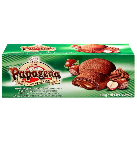 PAPAGENA CIATKA ORZECHOWE 150G.