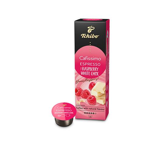 TCHIBO CAFISSIMO RASBERRY WHITE CHOC 10SZT