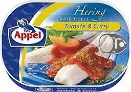 APPEL FILETY ŚLEDZIOWE TOMATEN CURRY 200G. 